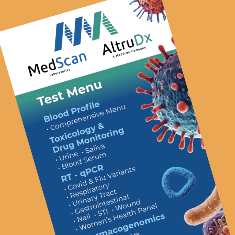 graphic design for a healthcare company